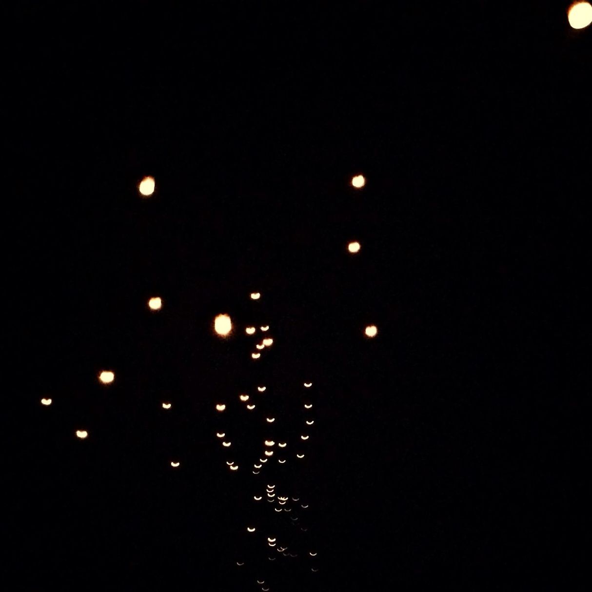 night, illuminated, low angle view, copy space, lighting equipment, dark, moon, clear sky, glowing, light - natural phenomenon, sky, no people, light, full moon, electricity, circle, outdoors, astronomy, pattern, electric light