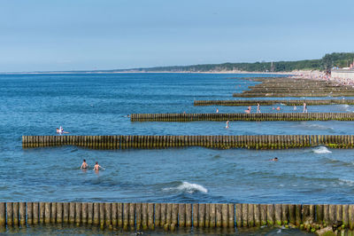 Scenic view of beach