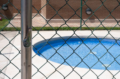 Full frame shot of chainlink fence