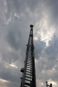 Low angle view of built structure against sky