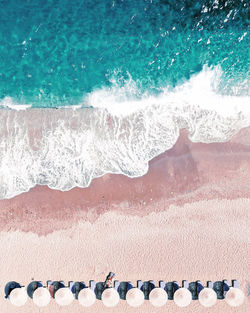 Scenic view of sea shore