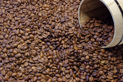 Close-up of coffee beans