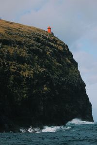 Orange lighthouse