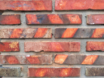 Full frame shot of brick wall