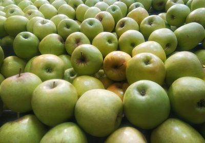 Full frame shot of apples