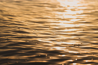 Full frame shot of rippled water