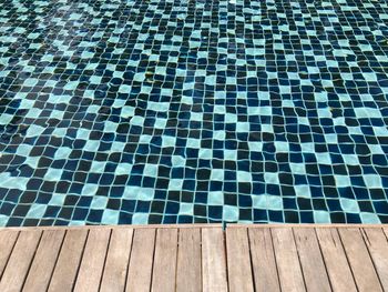 Full frame shot of swimming pool