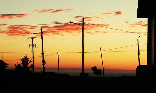 View of sky at sunset