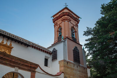 Low angle view of building against sky