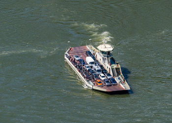 Rhine ferry - st. goar - st. goarshausen