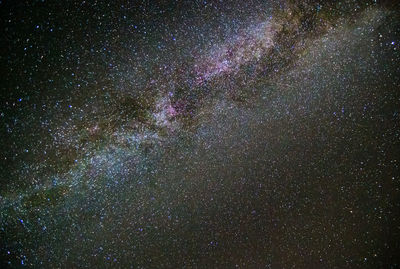 Low angle view of stars in sky