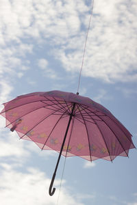 Umbrella against sky