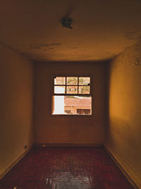 View of empty room with windows