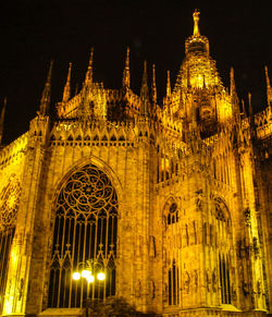 Low angle view of church