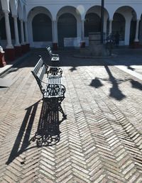 Shadows on the square