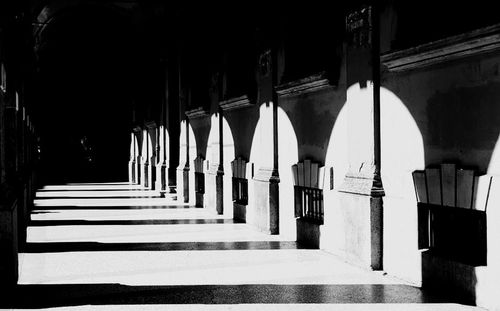 Corridor of building