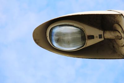 Low angle view of blue sky