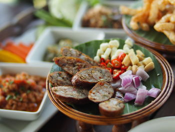 Close-up of food in bowl