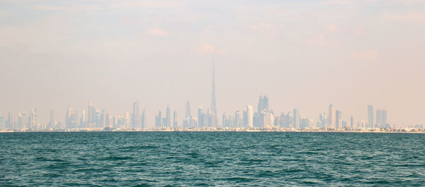 View of city at waterfront