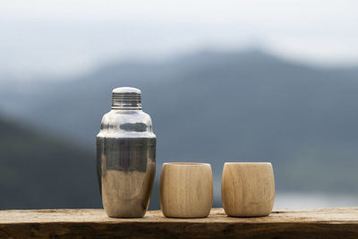 Close-up of bottle