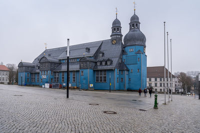 View of buildings in city