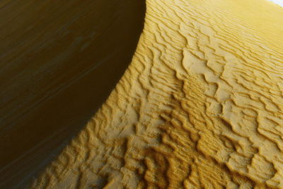 Full frame shot of sand