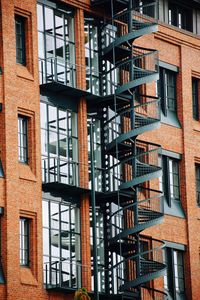 Low angle view of residential building