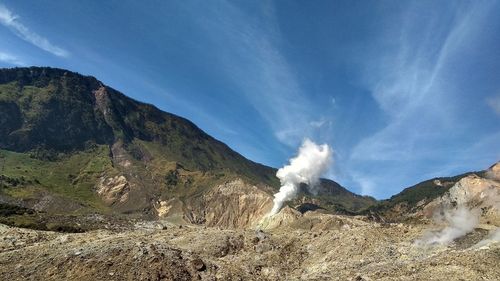 Amazing mountain in indonesia