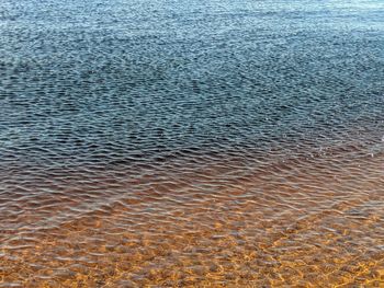Full frame shot of rippled water