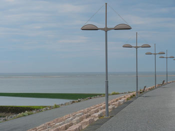 The island of baltrum at the north sea