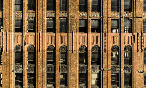 Full frame shot of apartment building