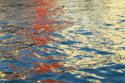 Full frame shot of rippled water