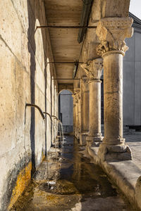 Corridor of building