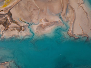 Coastal landscape in patagonia.