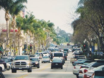 Car on road