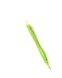 High angle view of leaf over white background