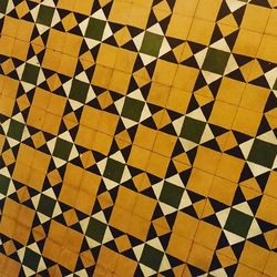 Full frame shot of tiled floor