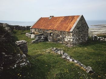 View of calm sea against the sky