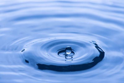 Full frame shot of rippled water