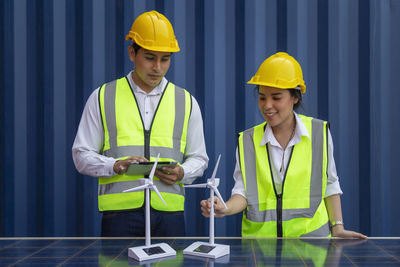 Young man using mobile phone