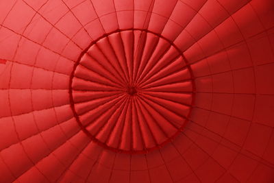 Close-up of hot air balloon