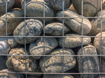 Full frame shot of bread for sale