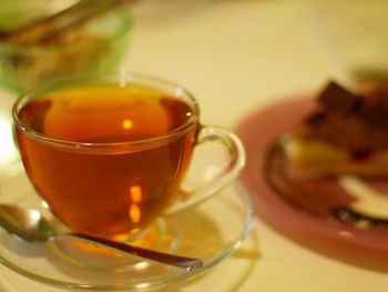 Close-up of coffee cup