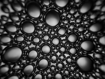 Full frame shot of bubbles