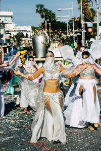 Group of people in traditional clothing