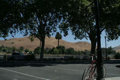 Road passing through mountains