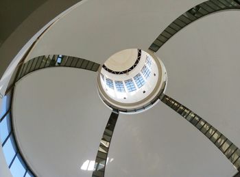 Low angle view of cupola in church
