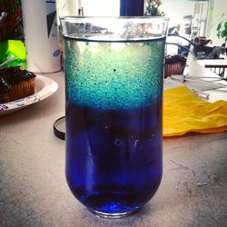 Close-up of drink on table