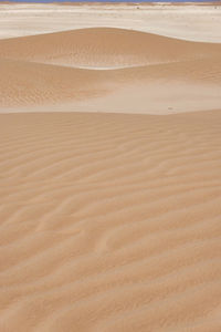 Sand dunes in rub al khali desert