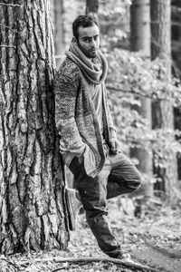 Close-up of man standing outdoors